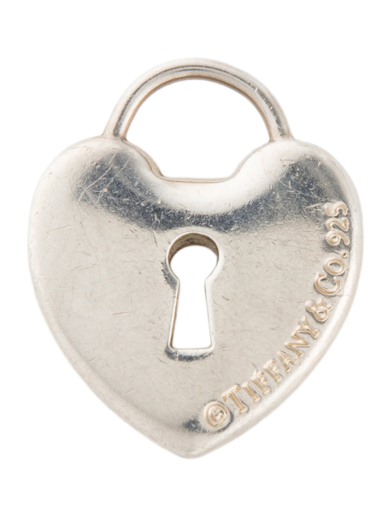 Tiffany & Co. Large Heart Lock Pendant
