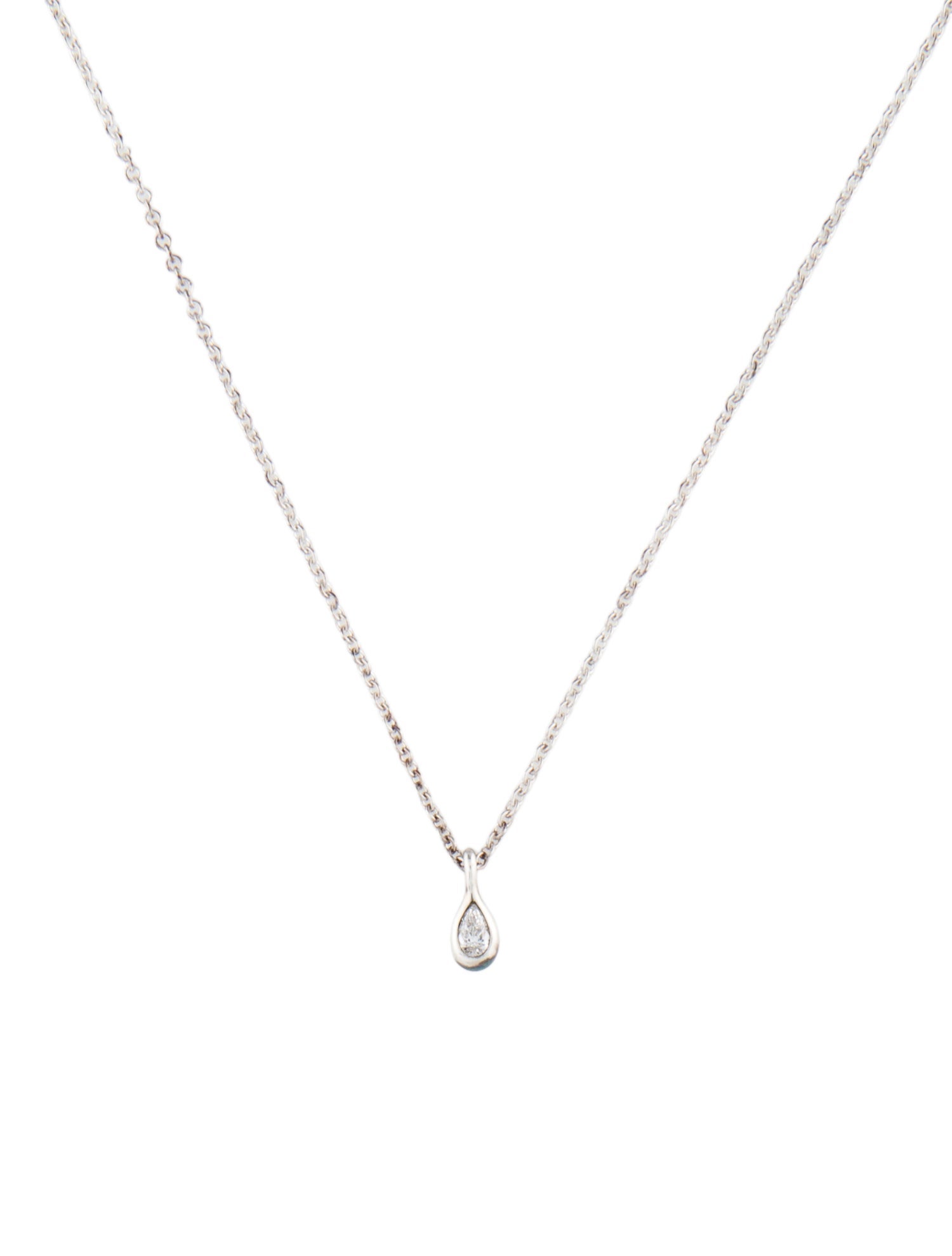 Tiffany & Co. Diamond by the Yard Pendant Necklace