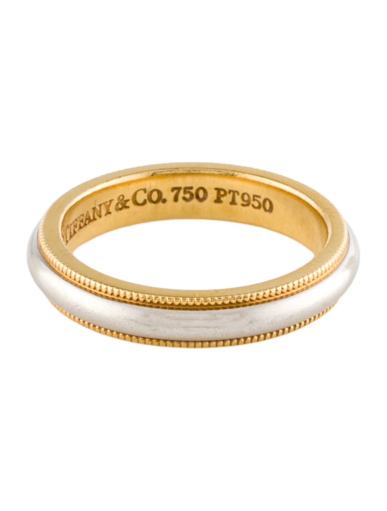 Tiffany & Co. Two-Tone Together Migrain Wedding Band