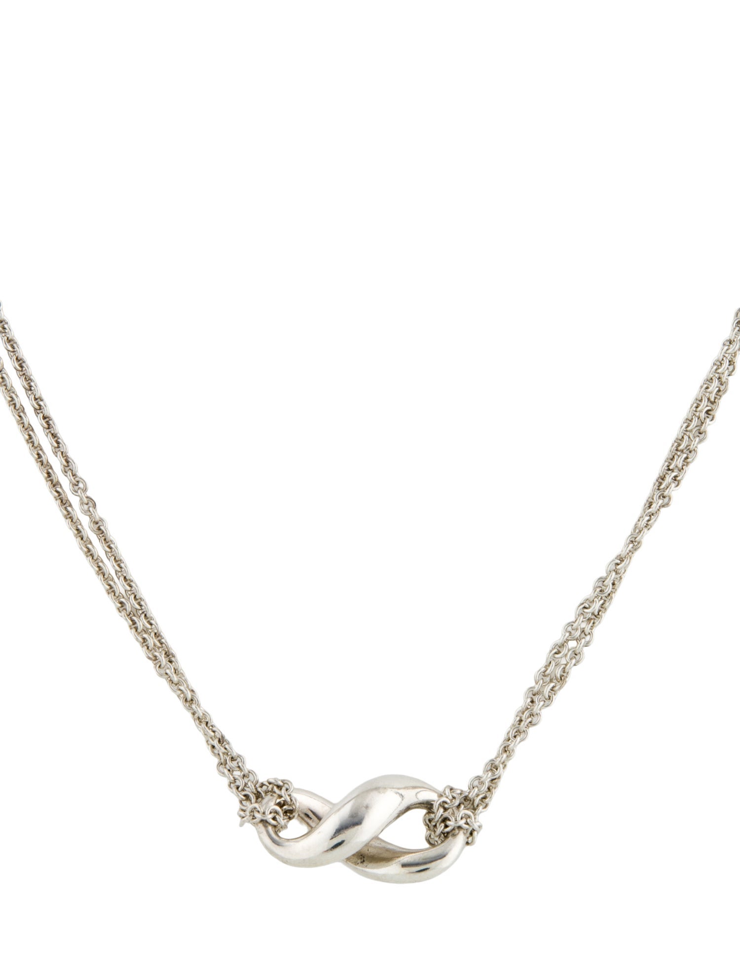 Tiffany & Co. Infinity Pendant Necklace