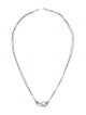 Tiffany & Co. Infinity Pendant Necklace