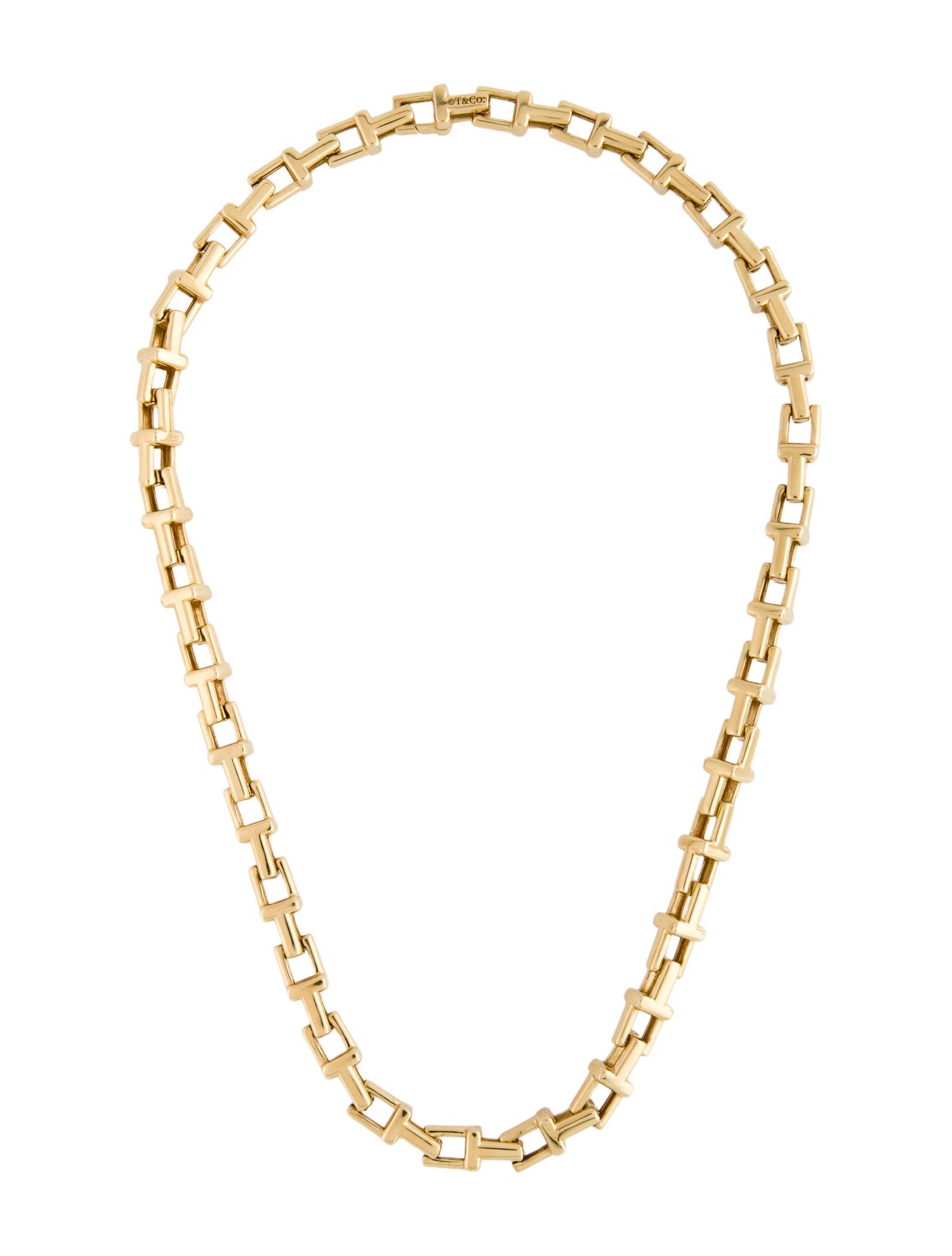 Tiffany & Co. T Link Chain Necklace