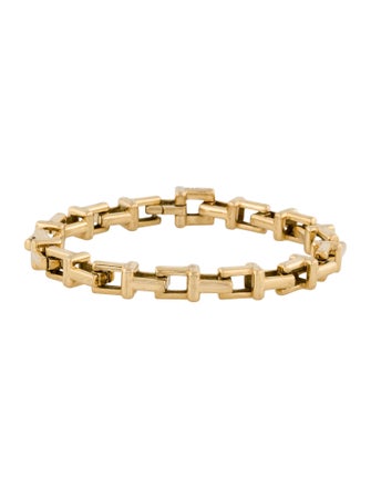 Tiffany & Co. 18K T Chain Link Bracelet