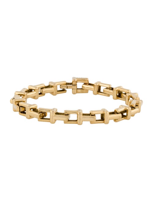 Tiffany & Co. 18K T Chain Link Bracelet