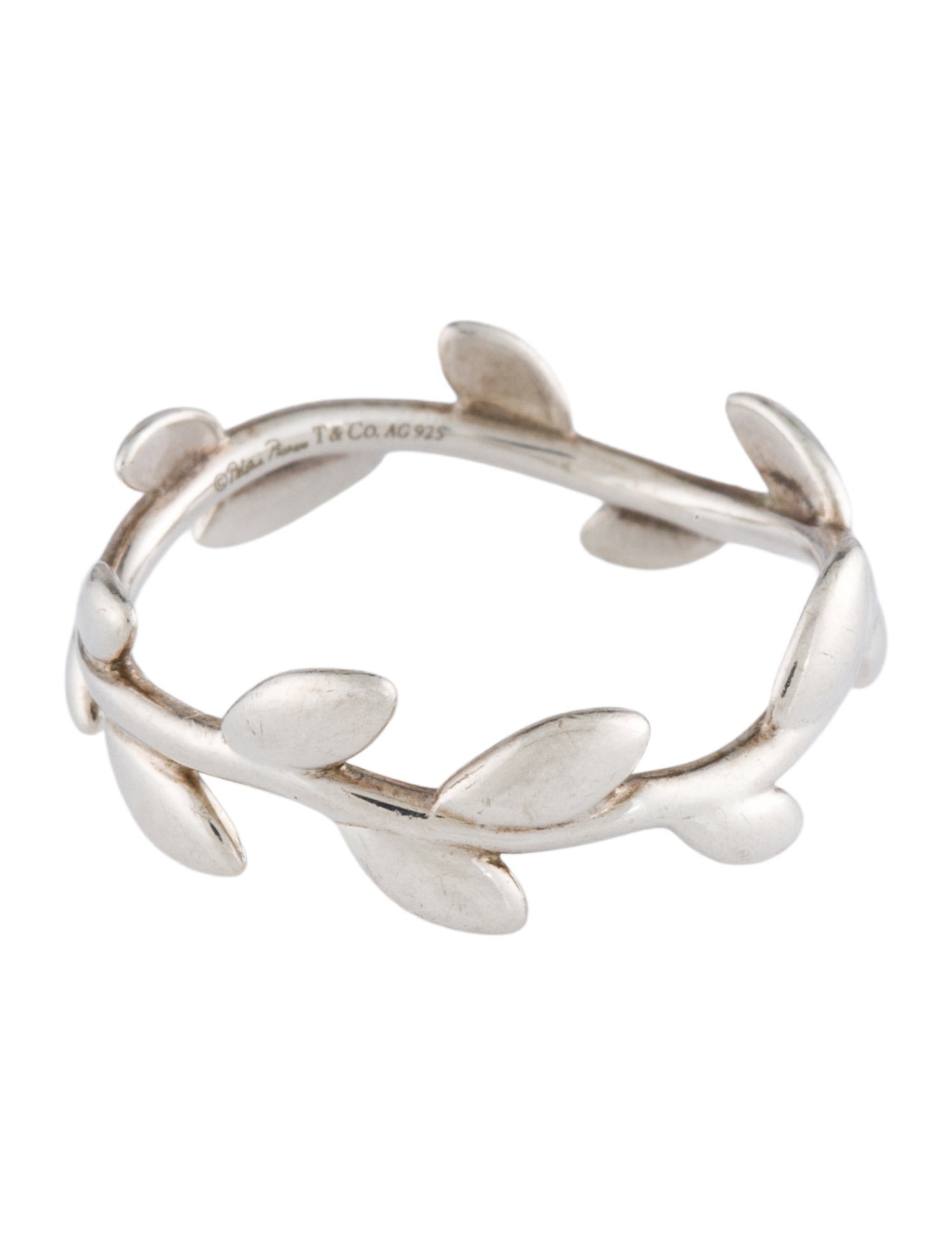 Tiffany & Co. Olive Leaf Band Ring