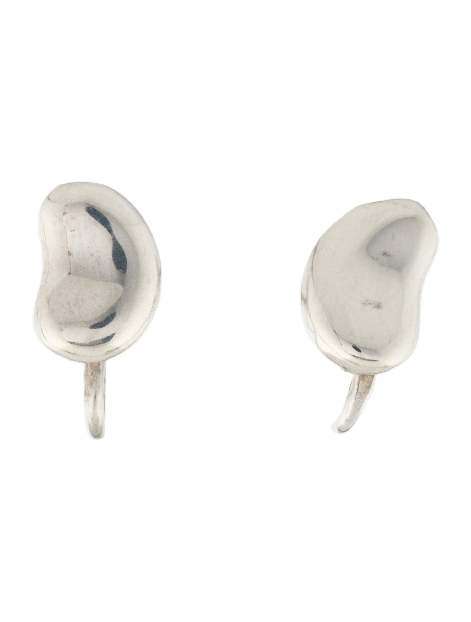 Tiffany & Co. Vintage Bean Clip-On Earrings