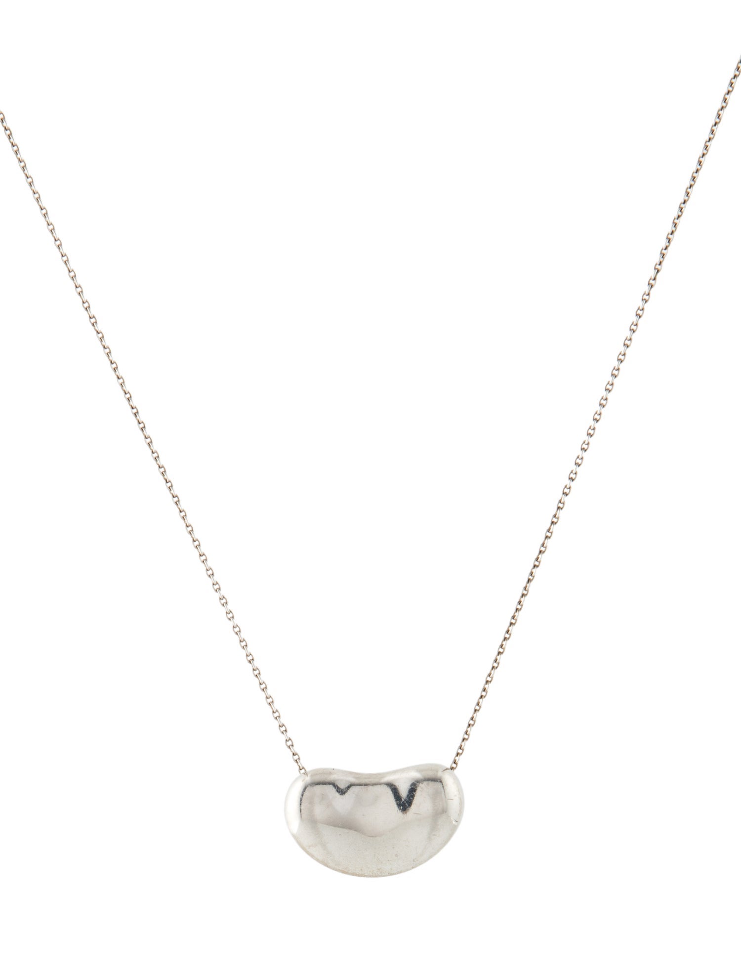 Tiffany & Co. Vintage Bean® Design Pendant Necklace