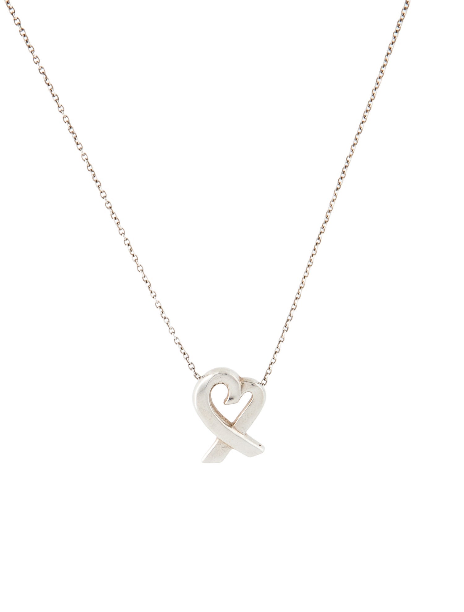 Tiffany & Co. Loving Heart Pendant Necklace