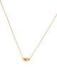 Tiffany & Co. 18K Bean Pendant Necklace
