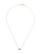 Tiffany & Co. 18K Bean Pendant Necklace