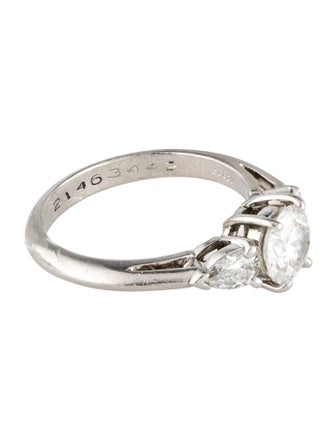 Tiffany & Co. Platinum 1.19ctw Diamond Engagement Ring