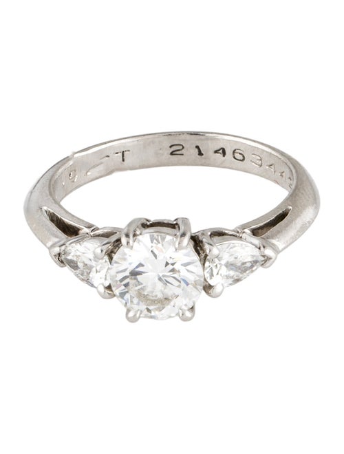Tiffany & Co. Platinum 1.19ctw Diamond Engagement Ring