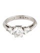 Tiffany & Co. Platinum 1.19ctw Diamond Engagement Ring