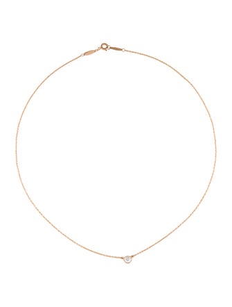 Tiffany & Co. 18K Diamonds by the Yard Single Pendant Necklace