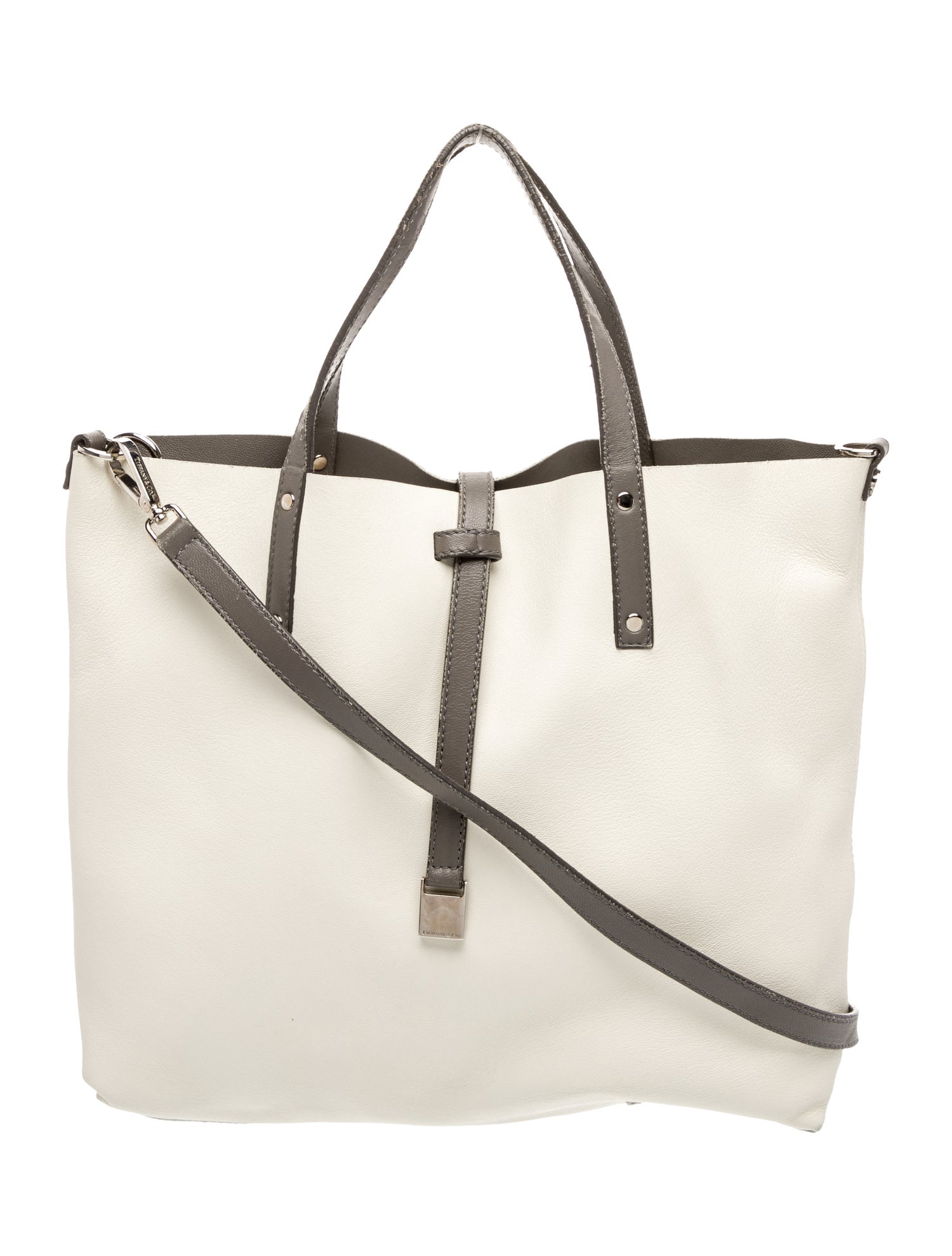 Tiffany & Co. Leather Top Handle Bag