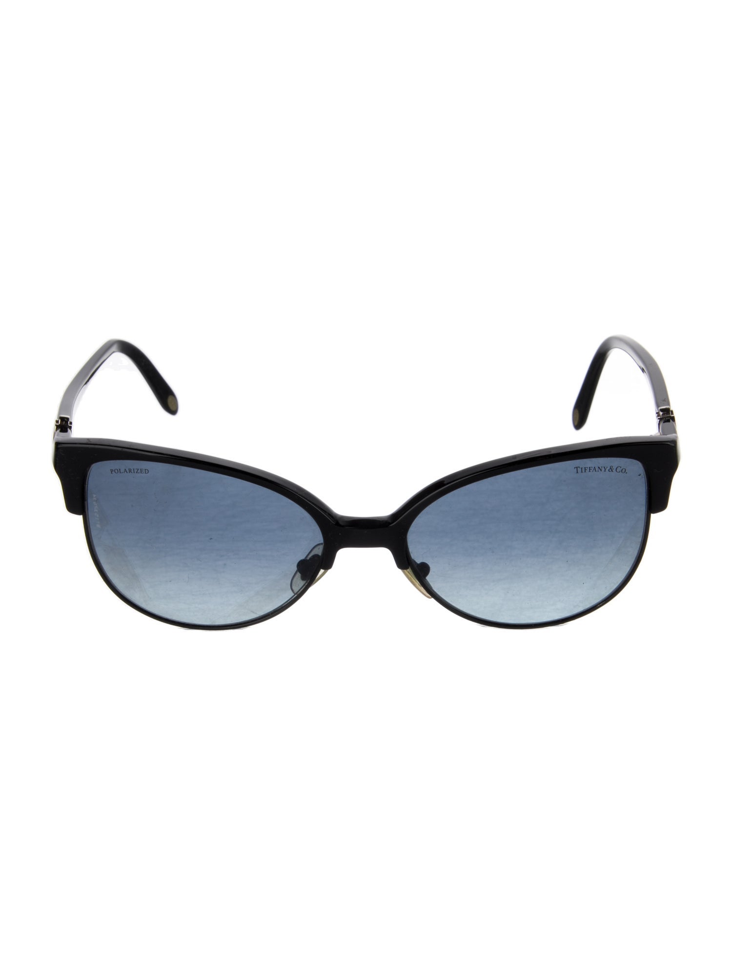 Tiffany & Co. Faux Pearl Accents Wayfarer Sunglasses