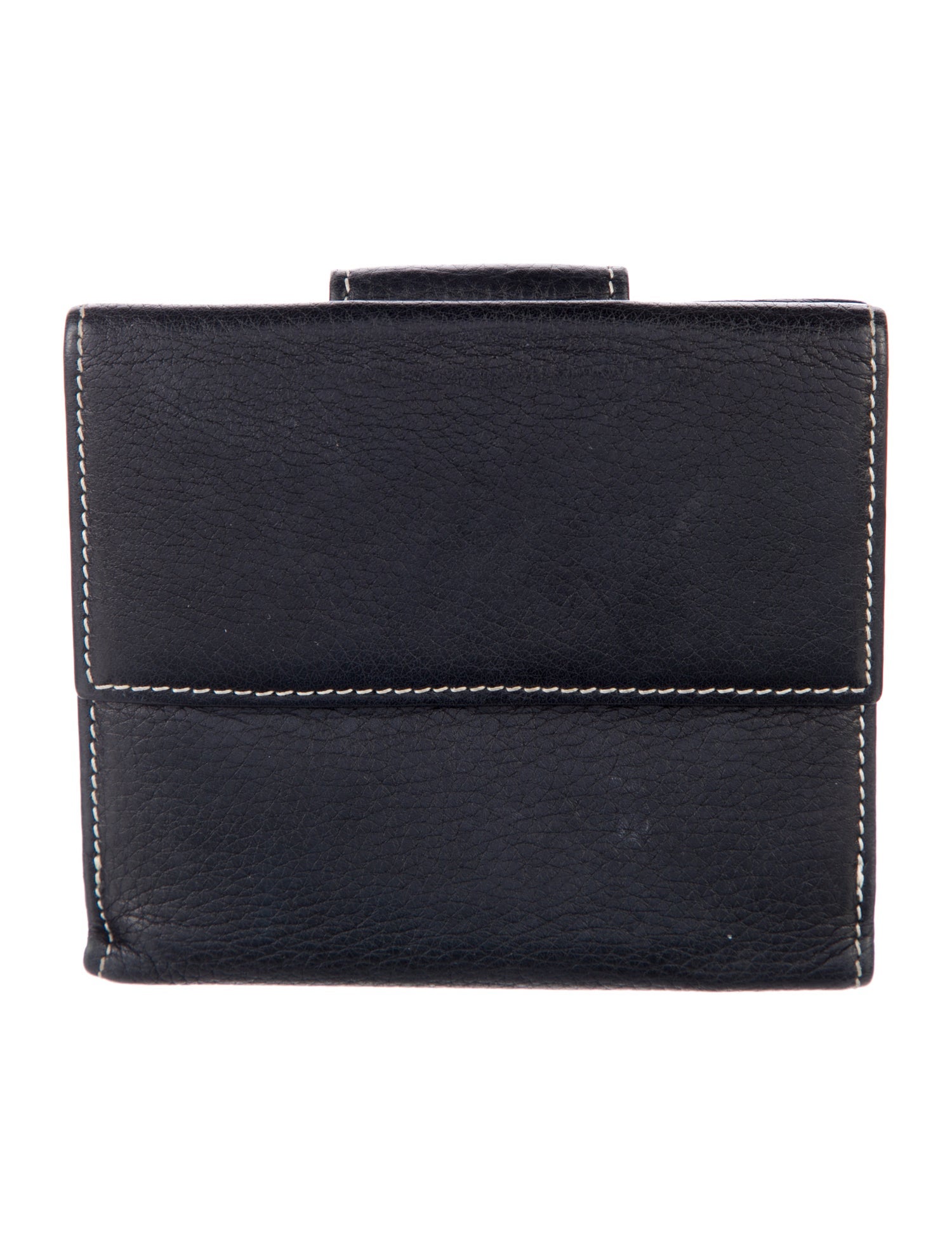 Tiffany & Co. Leather Compact Wallet