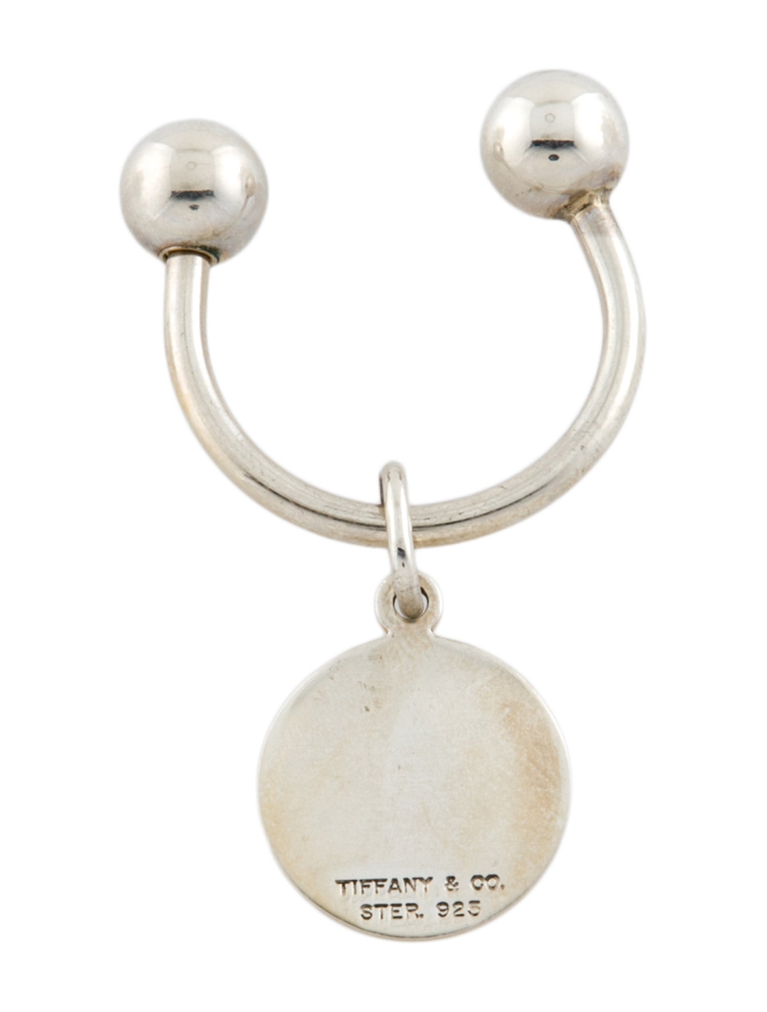 Tiffany & Co. Silver Keychain