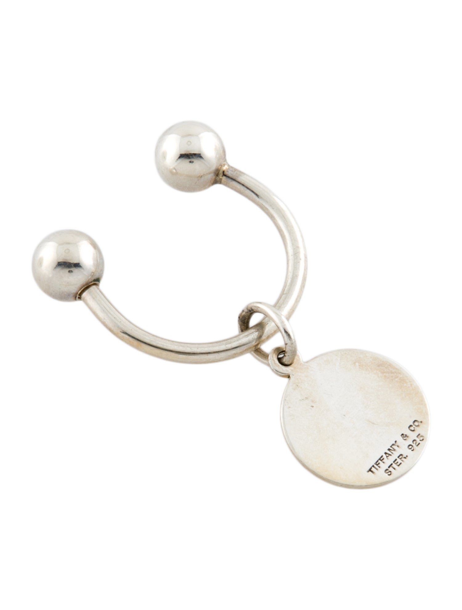 Tiffany & Co. Silver Keychain
