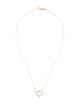 Tiffany & Co. 18K Diamond Heart Pendant Necklace
