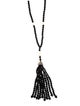 Tiffany & Co. Pearl & Onyx Ziegfeld Tassel Lavalier Necklace