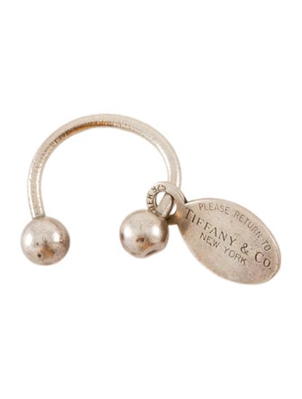 Tiffany & Co. Silver Keychain