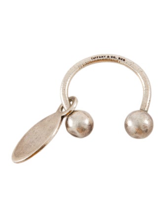 Tiffany & Co. Silver Keychain