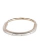 Tiffany & Co. 18K Diamond Lock Bangle Bracelet