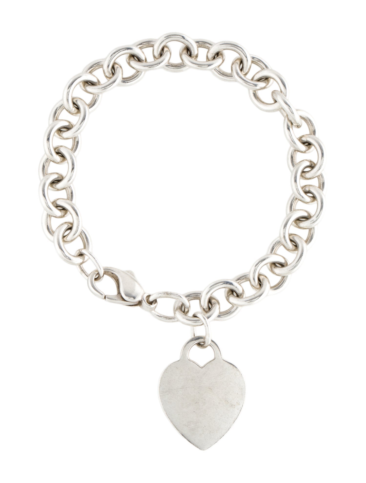Tiffany & Co. Heart Tag Charm Bracelet