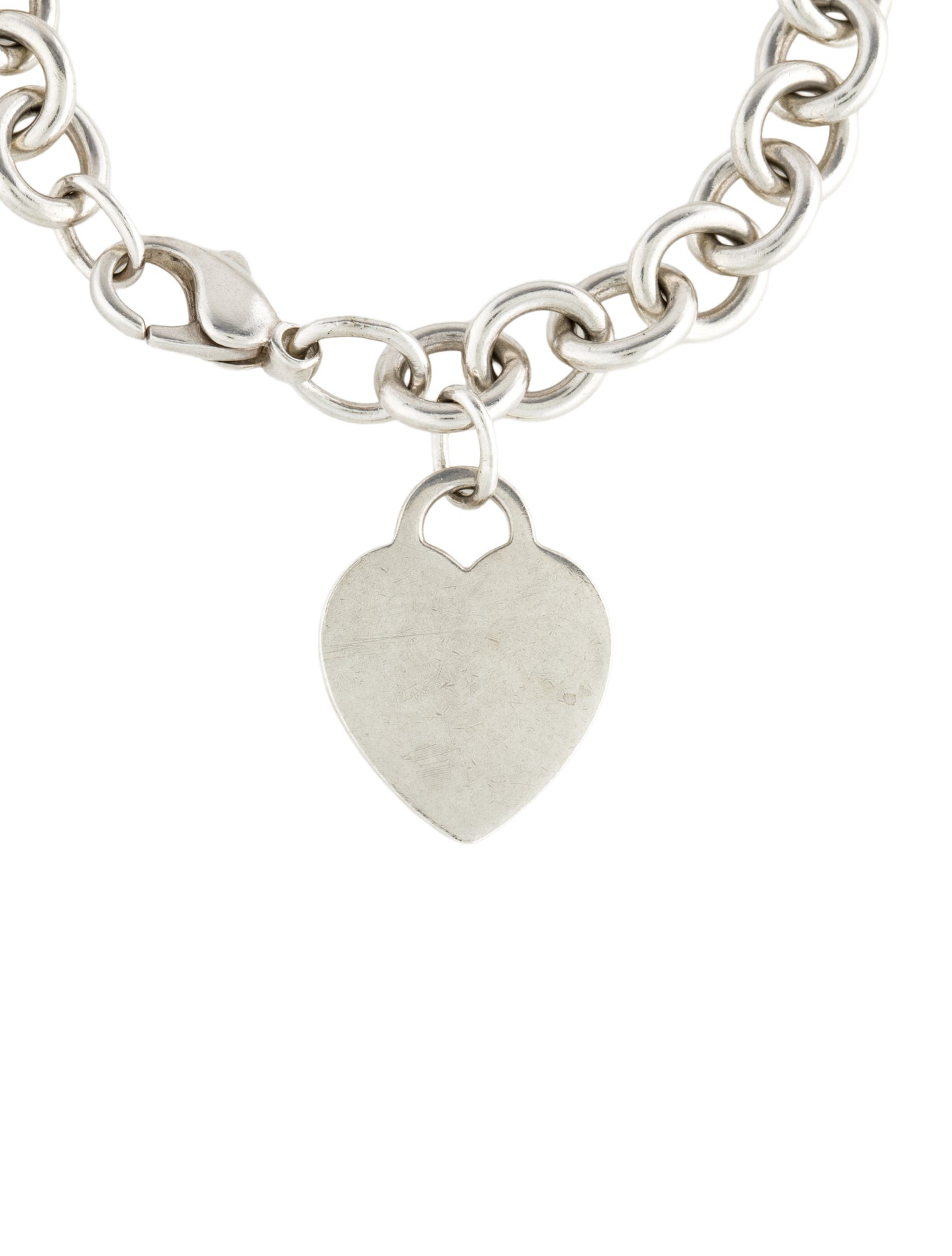 Tiffany & Co. Heart Tag Charm Bracelet