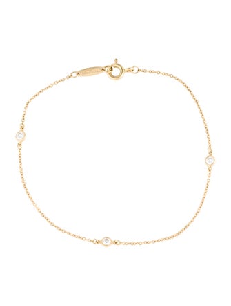 Tiffany & Co. 18K Diamonds By The Yard Station Bracelet