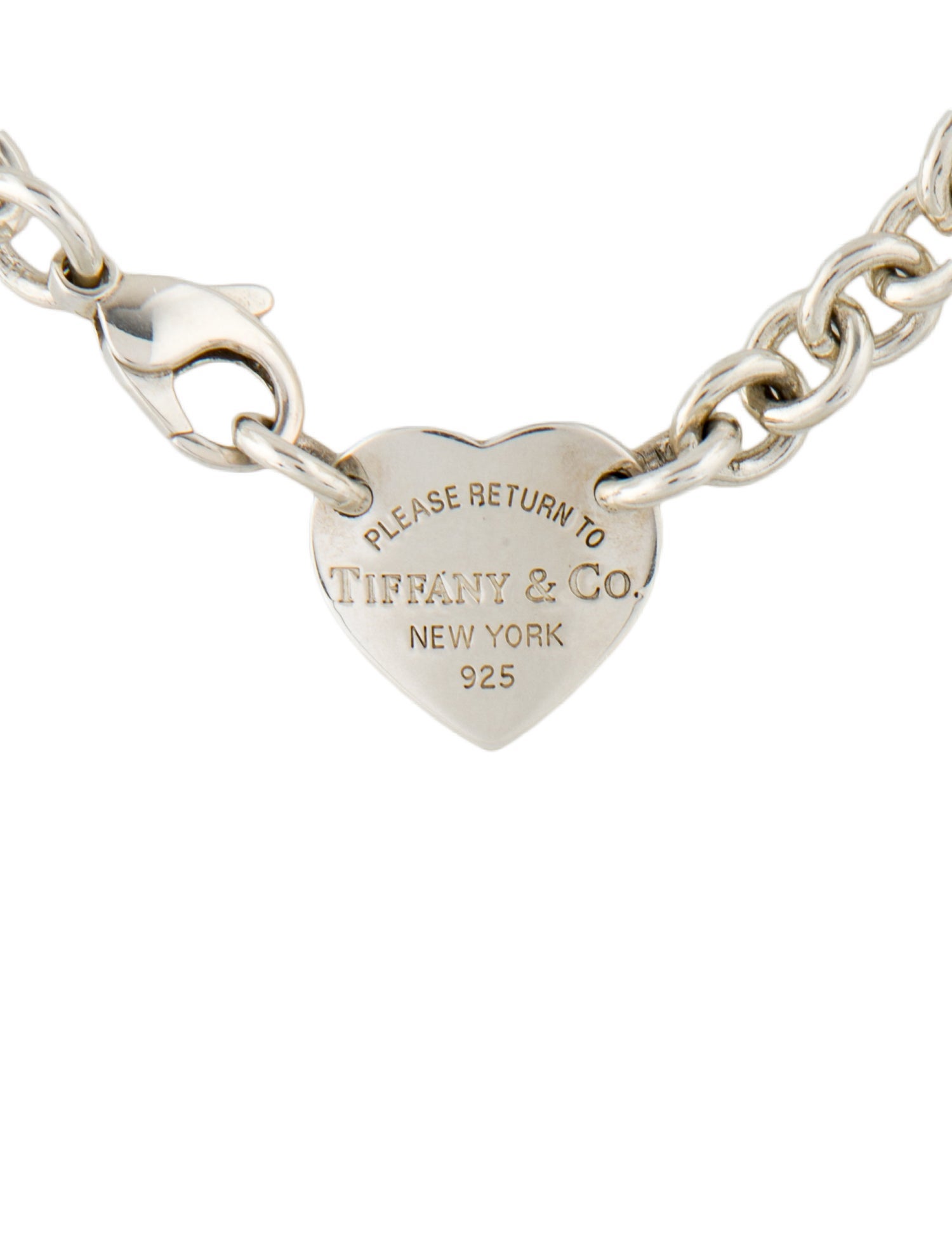 Tiffany & Co. Heart Tag Chain Choker