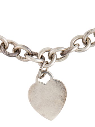 Tiffany & Co. Heart Tag Chain Link Necklace