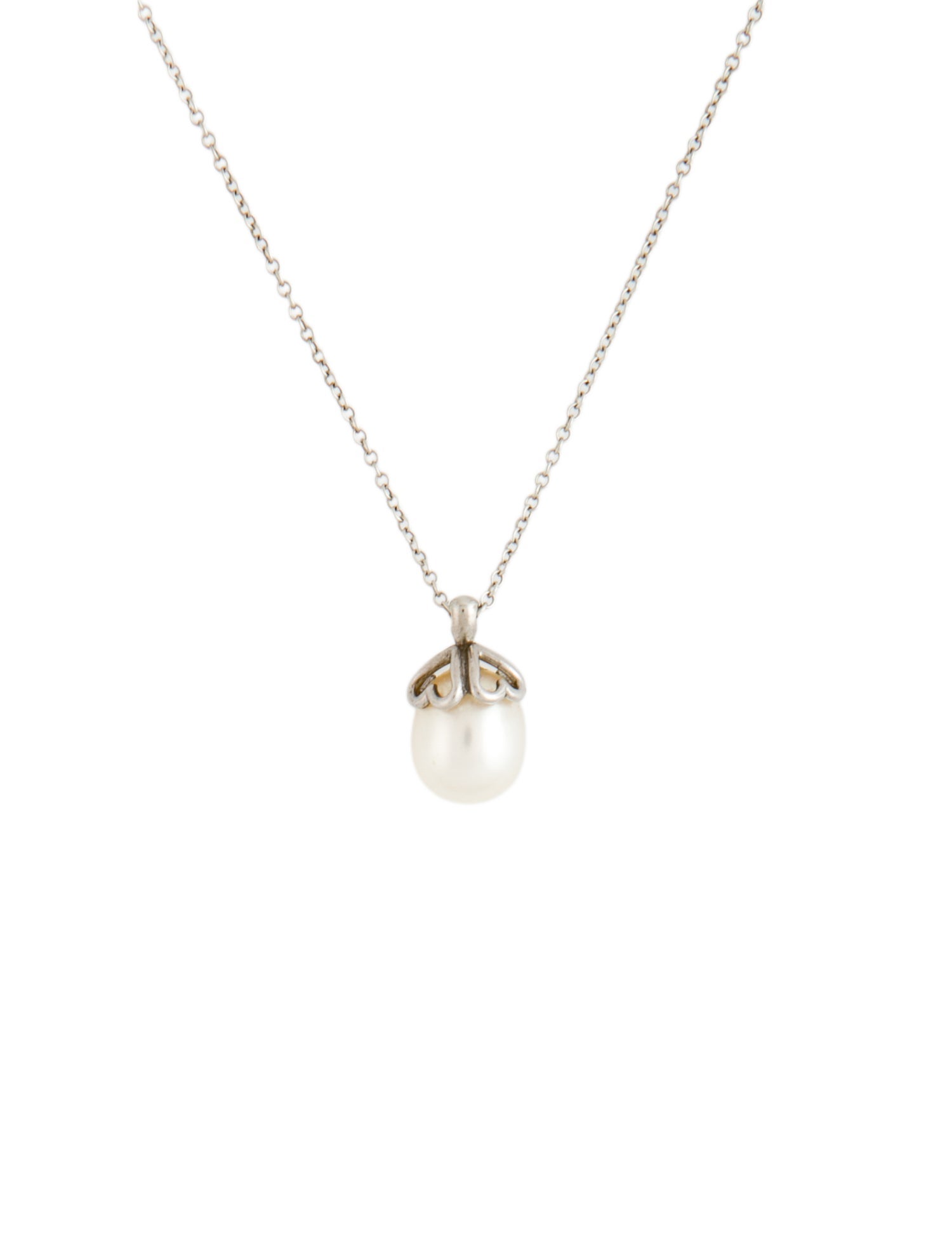 Tiffany & Co. Pearl Pendant Necklace