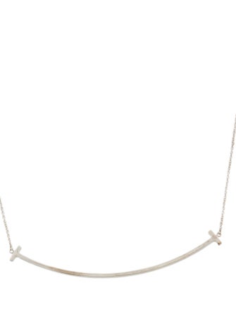 Tiffany & Co. T Smile Large Station Necklace