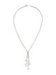 Tiffany & Co. Platinum Diamond Star Lariat Necklace