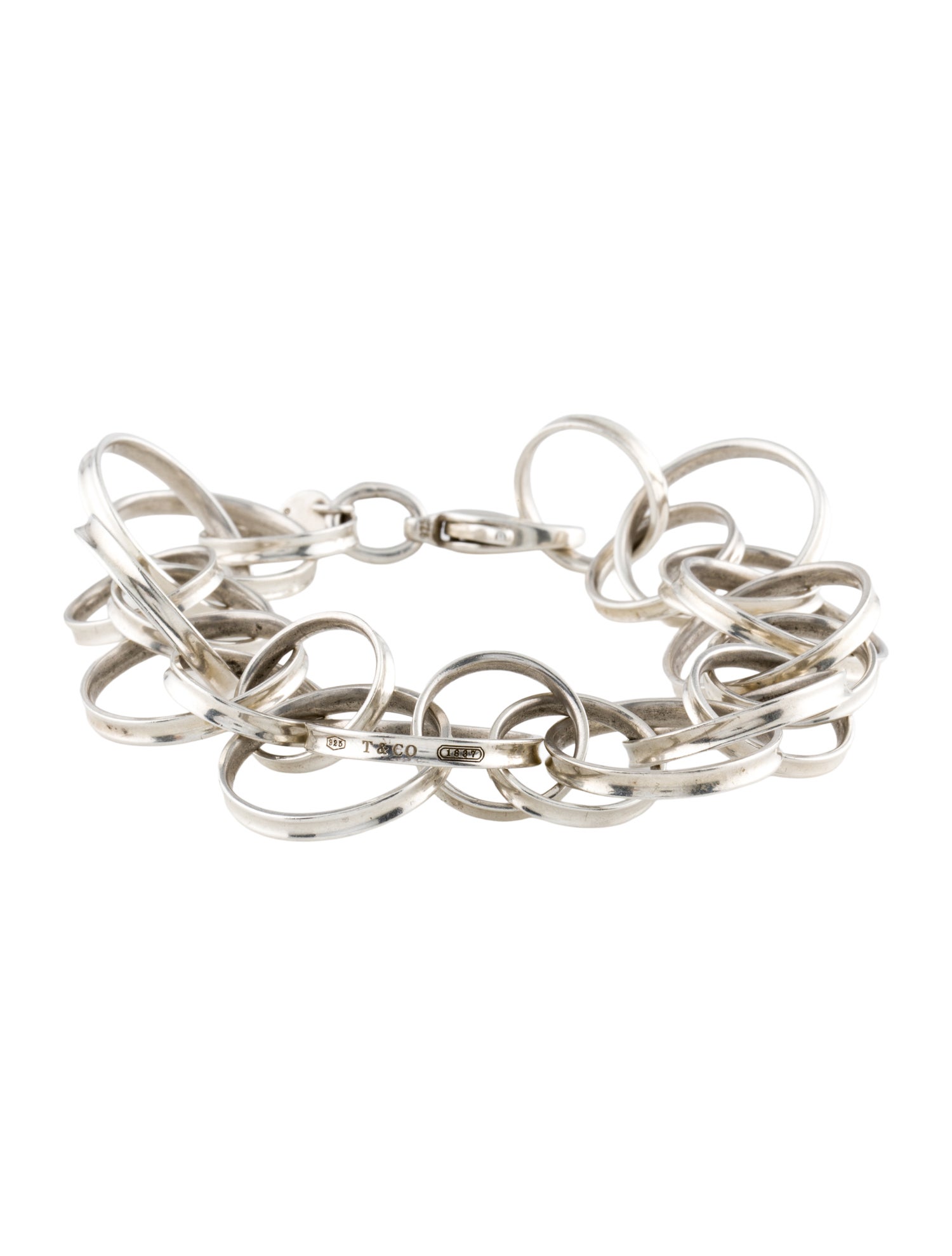 Tiffany & Co. Interlocking Circles Link Bracelet