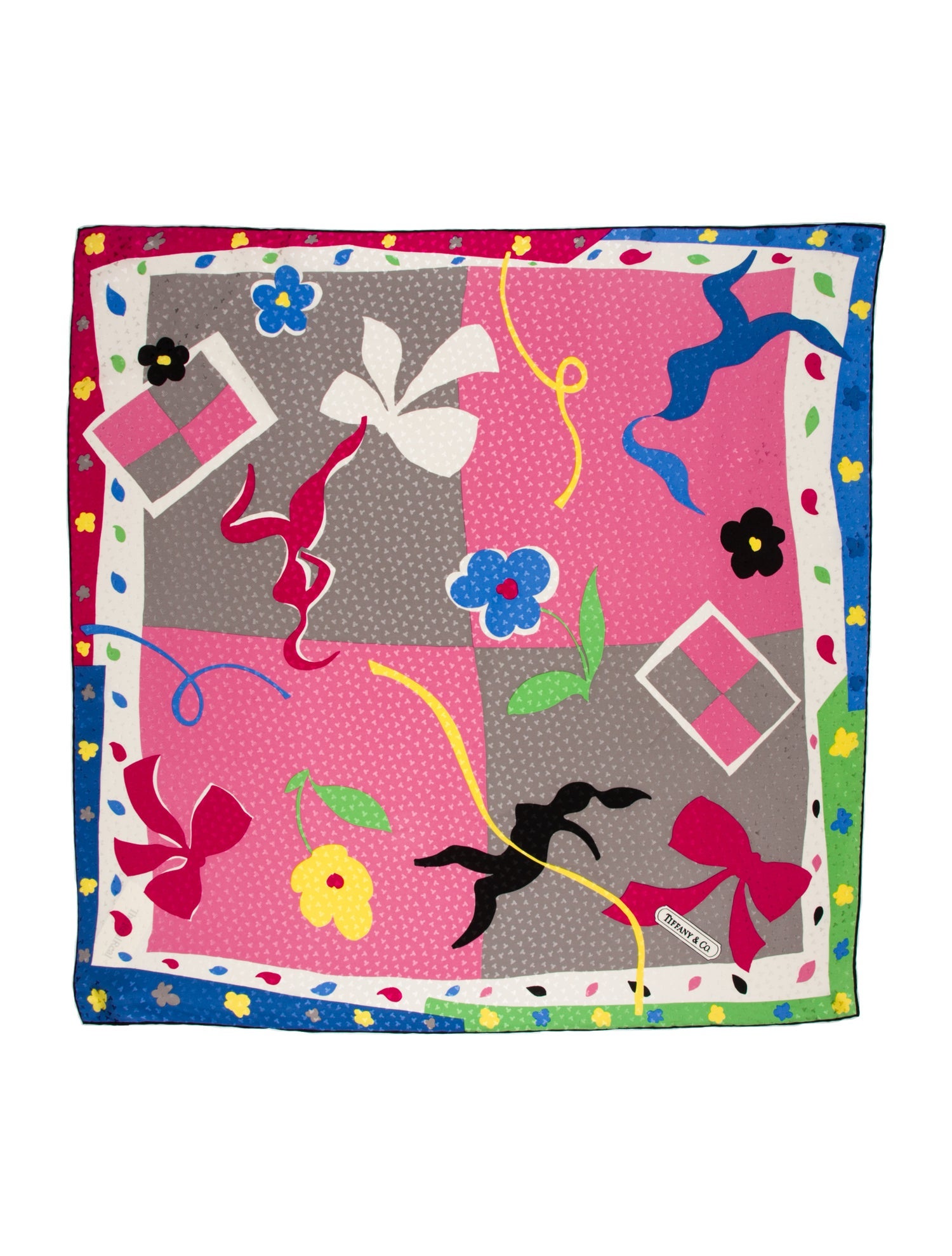 Tiffany & Co. Silk Printed Scarf