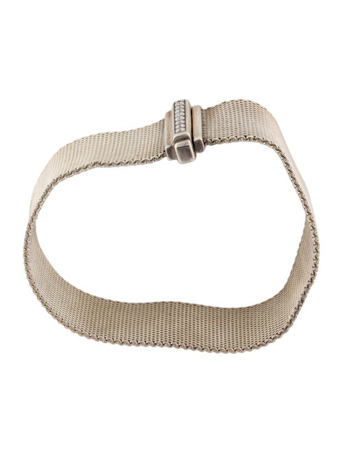 Tiffany & Co. Diamond Somerset Mesh Bracelet