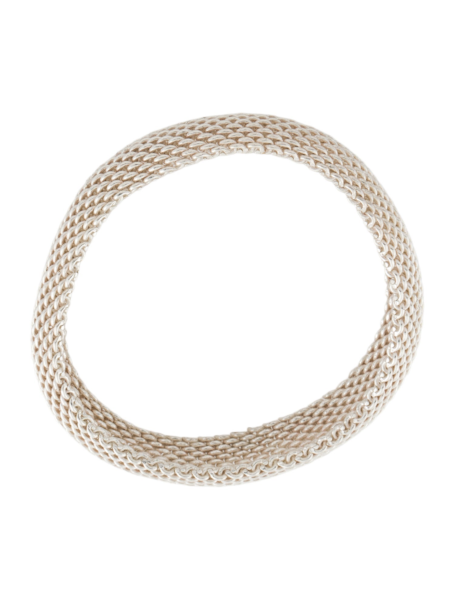 Tiffany & Co. Somerset Mesh Bangle