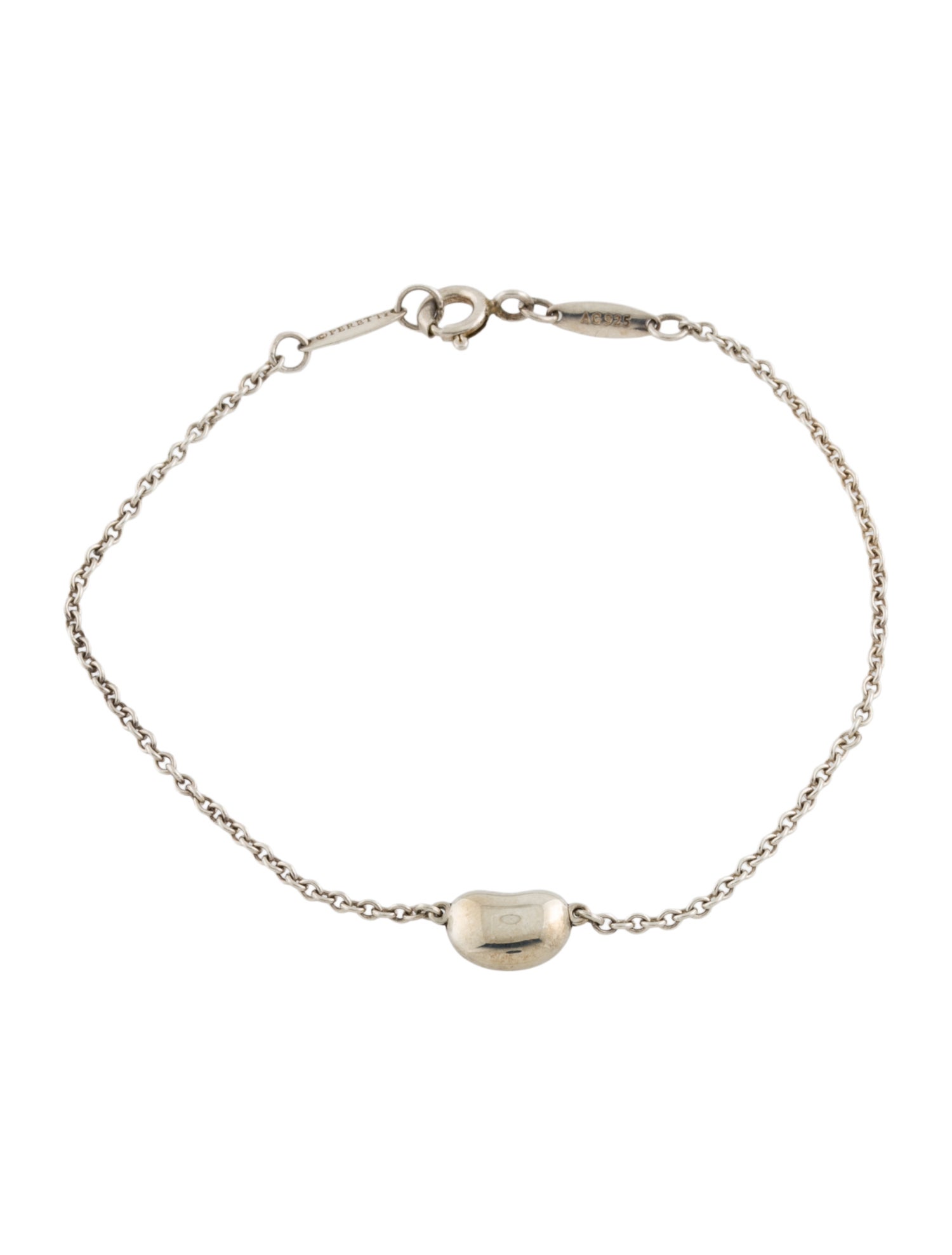 Tiffany & Co. Bean Design Station Bracelet
