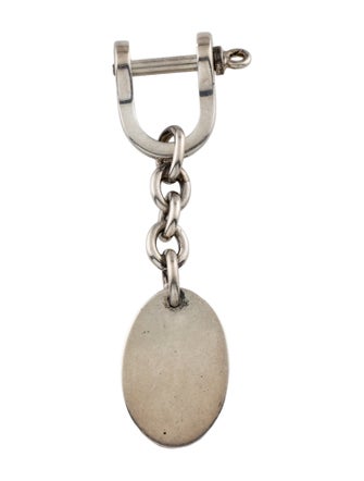 Tiffany & Co. Sterling Silver Shackle Oval Key Ring