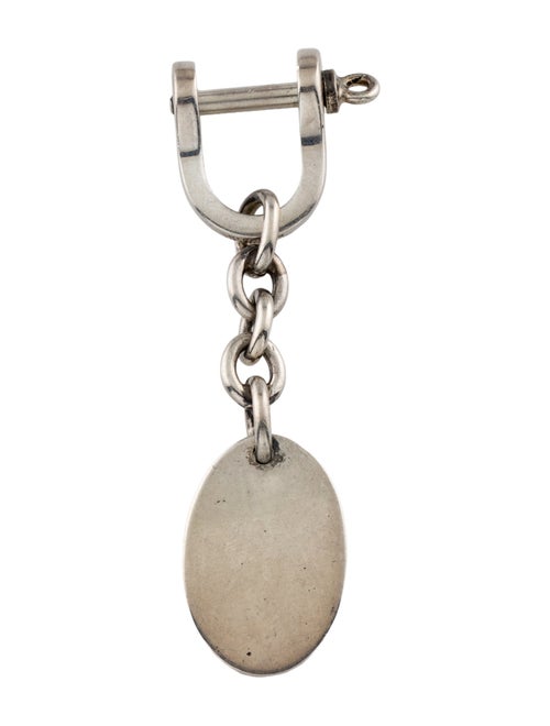 Tiffany & Co. Sterling Silver Shackle Oval Key Ring