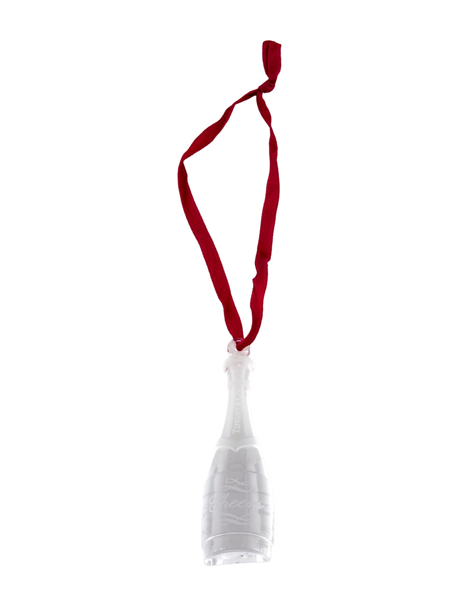 Tiffany & Co. Crystal Cheers Ornament