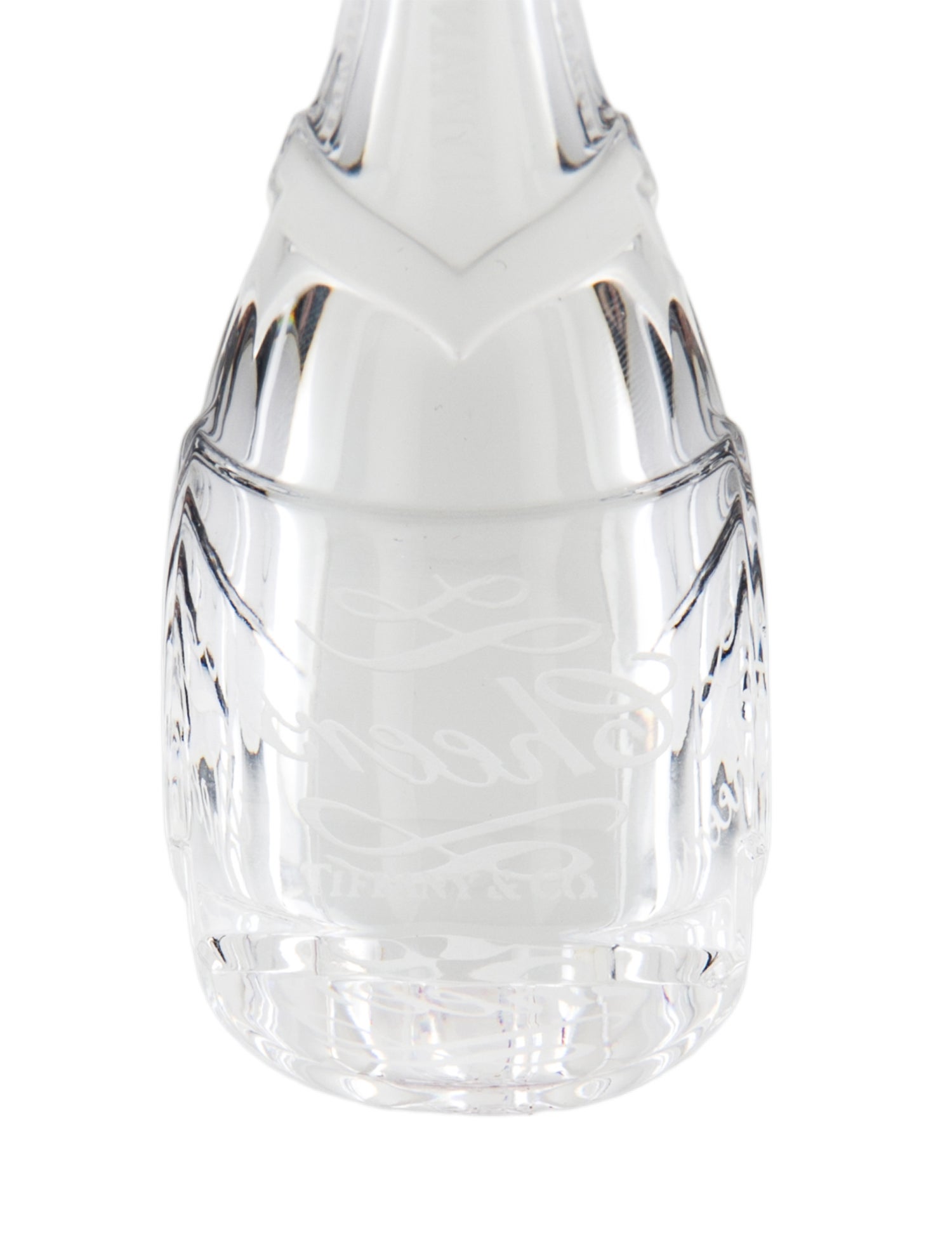 Tiffany & Co. Crystal Cheers Ornament