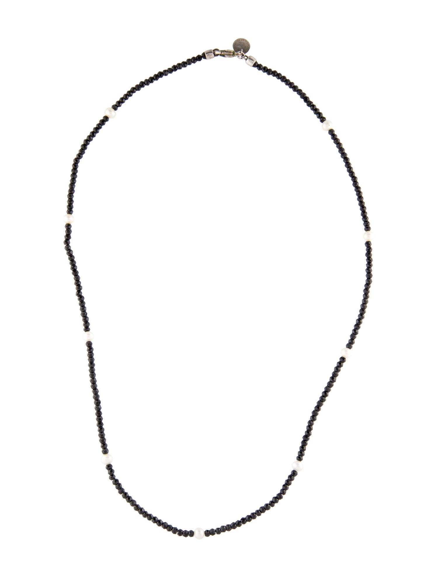 Tiffany & Co. Pearl & Spinel Ziegfeld Bead Strand Necklace