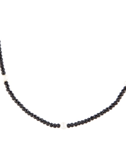 Tiffany & Co. Pearl & Spinel Ziegfeld Bead Strand Necklace