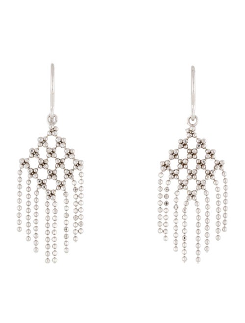 Tiffany & Co. 18K Fringe Chain Drop Earrings