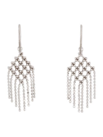 Tiffany & Co. 18K Fringe Chain Drop Earrings