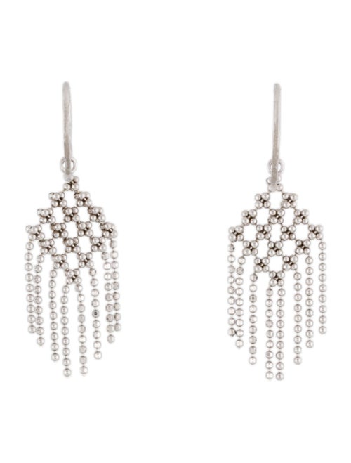 Tiffany & Co. 18K Fringe Chain Drop Earrings